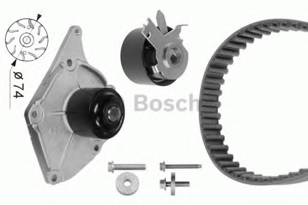 BOSCH 1 987 948 525 Комплект ремня ГРМ для RENAULT TONDAR 90 I (Рено Тондар 90 и) BOSCH 1 987 948 525 Комплект ремня ГРМ для RENAULT TONDAR 90 I (Рено Тондар 90 и)