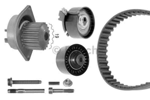 BOSCH 1 987 948 711 Комплект ремня ГРМ 08 2007 для CITROËN C3 I (CитроËн С3 1) BOSCH 1 987 948 711 Комплект ремня ГРМ 08 2007 для CITROËN C3 I (CитроËн С3 1)