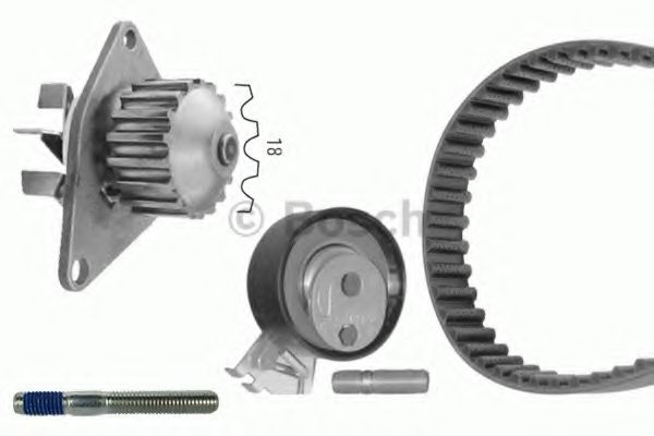 BOSCH 1 987 948 725 Комплект ремня ГРМ для PEUGEOT 207 (Пежо 207) BOSCH 1 987 948 725 Комплект ремня ГРМ для PEUGEOT 207 (Пежо 207)