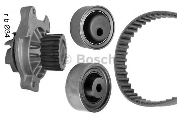 BOSCH 1 987 948 877 Комплект ремня ГРМ насос впрыска для AUDI A6 (Ауди А6) BOSCH 1 987 948 877 Комплект ремня ГРМ насос впрыска для AUDI A6 (Ауди А6)