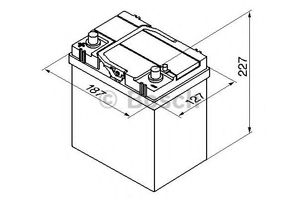 BOSCH 0 092 S40 190 Стартерная аккумуляторная батарея; Стартерная аккумуляторная батарея для DAIHATSU FEROZA HARD TOP (Дайхатсу Фэроза хард топ) BOSCH 0 092 S40 190 Стартерная аккумуляторная батарея; Стартерная аккумуляторная батарея для DAIHATSU FEROZA HARD TOP (Дайхатсу Фэроза хард топ)