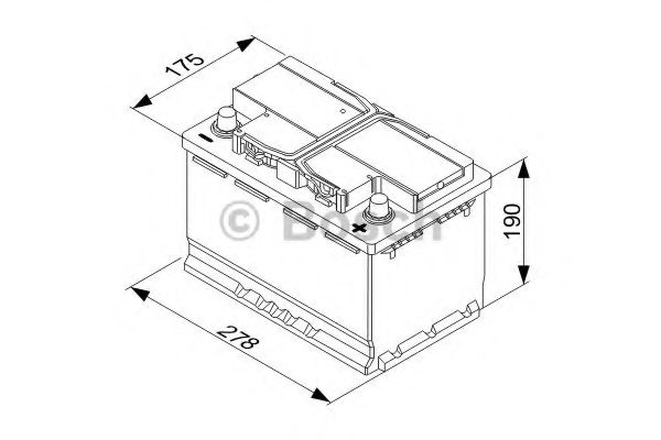 BOSCH 0 092 T30 080 Стартерная аккумуляторная батарея; Стартерная аккумуляторная батарея 03 1987 для RENAULT MASTER I (Рено Мастэр и) BOSCH 0 092 T30 080 Стартерная аккумуляторная батарея; Стартерная аккумуляторная батарея 03 1987 для RENAULT MASTER I (Рено Мастэр и)