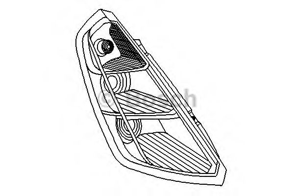 BOSCH 0 318 351 123 Задний фонарь 12 2011 для FIAT (Фиат) BOSCH 0 318 351 123 Задний фонарь 12 2011 для FIAT (Фиат)