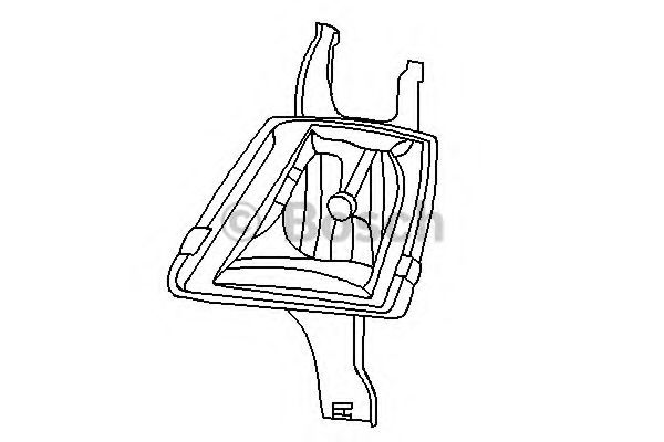 BOSCH 0 318 434 005 Противотуманная фара 11 2005 для PEUGEOT 407 (Пежо 407) BOSCH 0 318 434 005 Противотуманная фара 11 2005 для PEUGEOT 407 (Пежо 407)