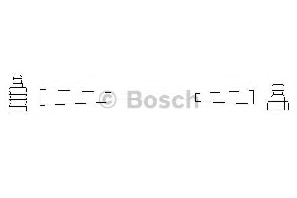 BOSCH 0 986 356 055 Провод зажигания к цилиндру 4 для LANCIA (Лансиа/лянча) BOSCH 0 986 356 055 Провод зажигания к цилиндру 4 для LANCIA (Лансиа/лянча)