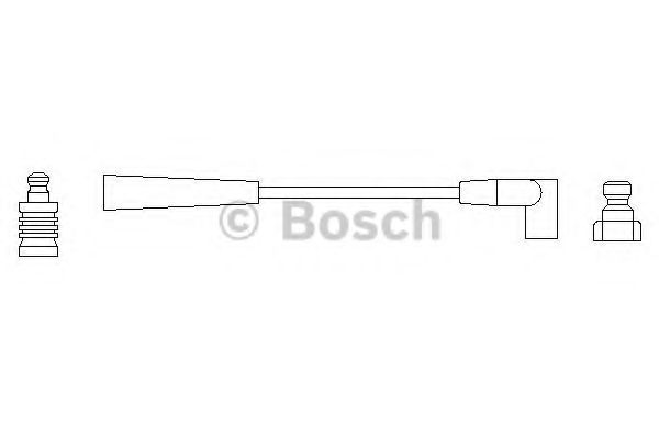 BOSCH 0 986 356 062 Провод зажигания катушка зажигания к распределителю зажигания для RENAULT MEGANE I (Рено Меган 1) BOSCH 0 986 356 062 Провод зажигания катушка зажигания к распределителю зажигания для RENAULT MEGANE I (Рено Меган 1)
