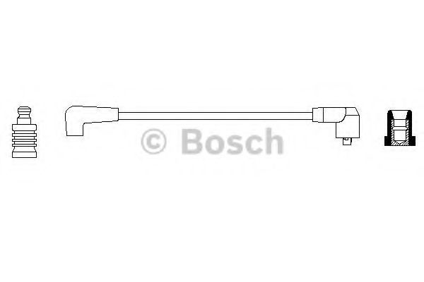 BOSCH 0 986 356 124 Провод зажигания для FORD GRANADA (Форд Гранада) BOSCH 0 986 356 124 Провод зажигания для FORD GRANADA (Форд Гранада)