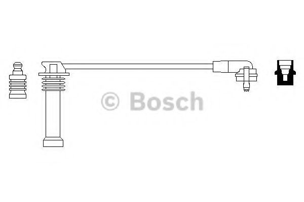 BOSCH 0 986 356 146 Провод зажигания к цилиндру 1 для FORD MONDEO II (Форд Мондео 2) BOSCH 0 986 356 146 Провод зажигания к цилиндру 1 для FORD MONDEO II (Форд Мондео 2)