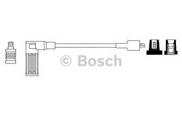 BOSCH 0 986 356 205 Провод зажигания к цилиндру 4 для FIAT TEMPRA (Фиат Тэмпра) BOSCH 0 986 356 205 Провод зажигания к цилиндру 4 для FIAT TEMPRA (Фиат Тэмпра)