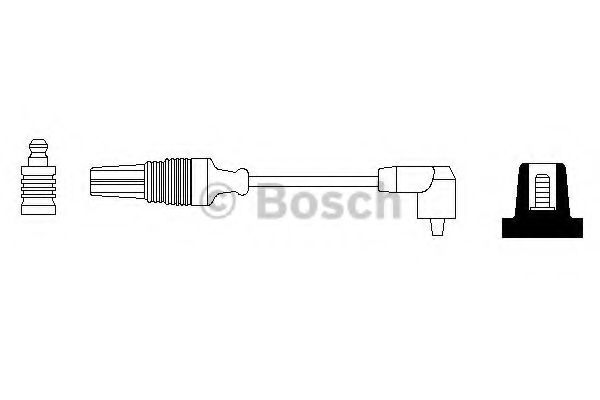 BOSCH 0 986 356 213 Провод зажигания к цилиндру 4 для PEUGEOT 309 II (Пежо 309 2) BOSCH 0 986 356 213 Провод зажигания к цилиндру 4 для PEUGEOT 309 II (Пежо 309 2)