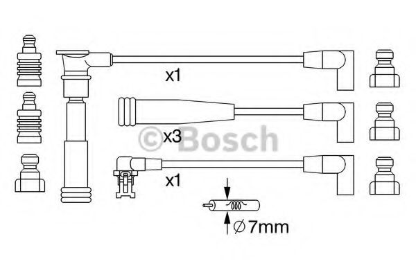 BOSCH 0 986 357 231 Комплект проводов зажигания для RENAULT SAFRANE (Рено Сафранэ) BOSCH 0 986 357 231 Комплект проводов зажигания для RENAULT SAFRANE (Рено Сафранэ)
