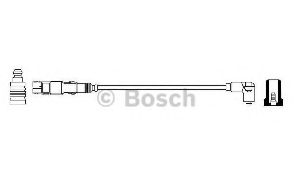 BOSCH 0 986 357 714 Провод зажигания для FORD (Форд) BOSCH 0 986 357 714 Провод зажигания для FORD (Форд)