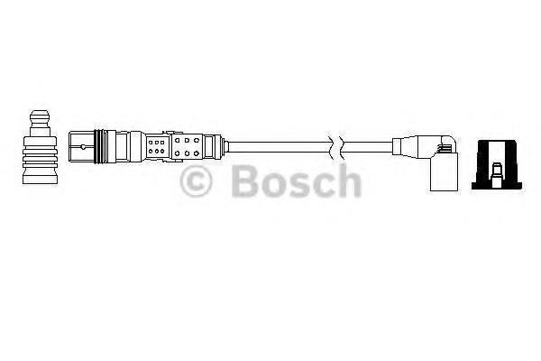 BOSCH 0 986 357 729 Провод зажигания к цилиндру 4 для SEAT ALTEA (Сеат Алтэа) BOSCH 0 986 357 729 Провод зажигания к цилиндру 4 для SEAT ALTEA (Сеат Алтэа)