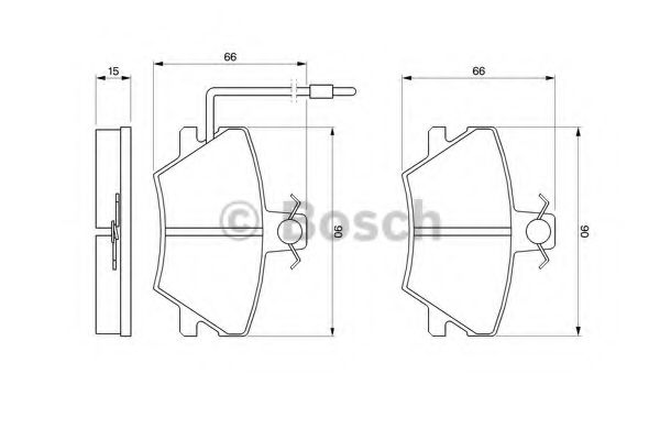 BOSCH 0 986 424 372 Тормозные колодки для RENAULT SUPER 5 (Рено Супэр 5) BOSCH 0 986 424 372 Тормозные колодки для RENAULT SUPER 5 (Рено Супэр 5)