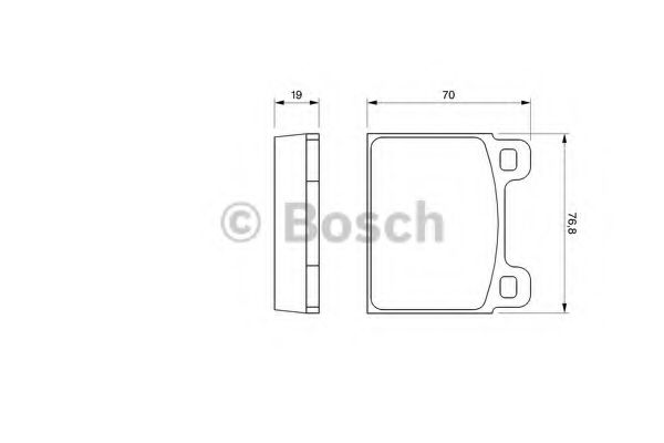 BOSCH 0 986 460 111 Тормозные колодки для VOLKSWAGEN T3 CARAVELLE (Фольксваген Т3 cараvэллэ) BOSCH 0 986 460 111 Тормозные колодки для VOLKSWAGEN T3 CARAVELLE (Фольксваген Т3 cараvэллэ)