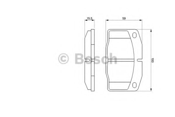 BOSCH 0 986 465 141 Тормозные колодки для OPEL ASCONA B (Опель Асcона б) BOSCH 0 986 465 141 Тормозные колодки для OPEL ASCONA B (Опель Асcона б)