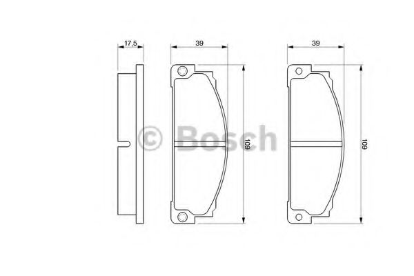 BOSCH 0 986 466 471 Тормозные колодки передний мост для FIAT SUPERBRAVO (Фиат Супербраvо) BOSCH 0 986 466 471 Тормозные колодки передний мост для FIAT SUPERBRAVO (Фиат Супербраvо)