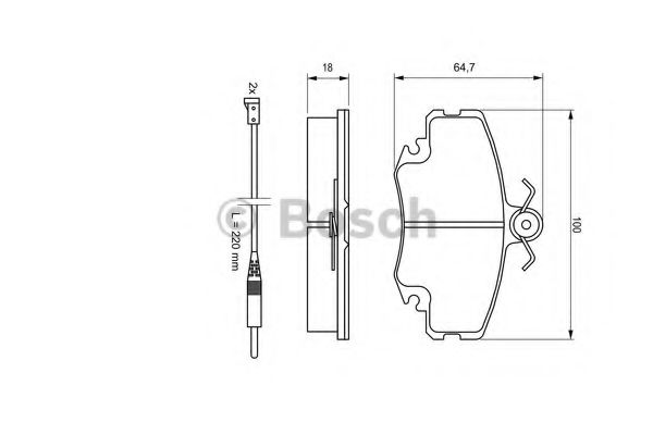 BOSCH 0 986 467 720 Тормозные колодки для RENAULT CLIO I (Рено Cлио и) BOSCH 0 986 467 720 Тормозные колодки для RENAULT CLIO I (Рено Cлио и)