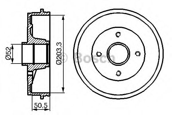 BOSCH 0 986 477 120 Тормозной барабан задний мост для DACIA SANDERO (Дача Сандэро) BOSCH 0 986 477 120 Тормозной барабан задний мост для DACIA SANDERO (Дача Сандэро)