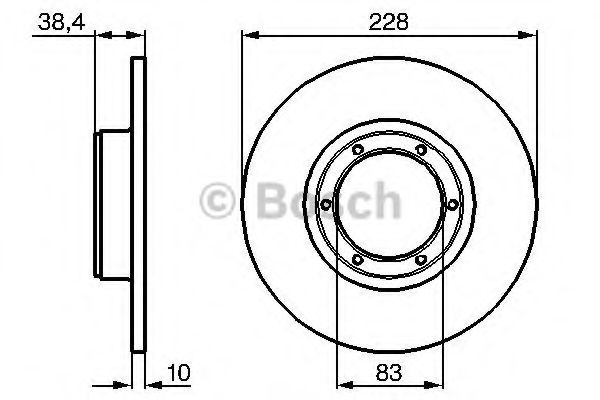 BOSCH 0 986 478 103 Тормозной диск передний мост для RENAULT LE CAR (Рено Лэ cар) BOSCH 0 986 478 103 Тормозной диск передний мост для RENAULT LE CAR (Рено Лэ cар)