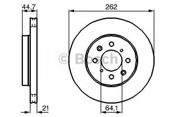 BOSCH 0 986 479 B23 Тормозной диск для HONDA CRX II (Хонда Cрх 2) BOSCH 0 986 479 B23 Тормозной диск для HONDA CRX II (Хонда Cрх 2)