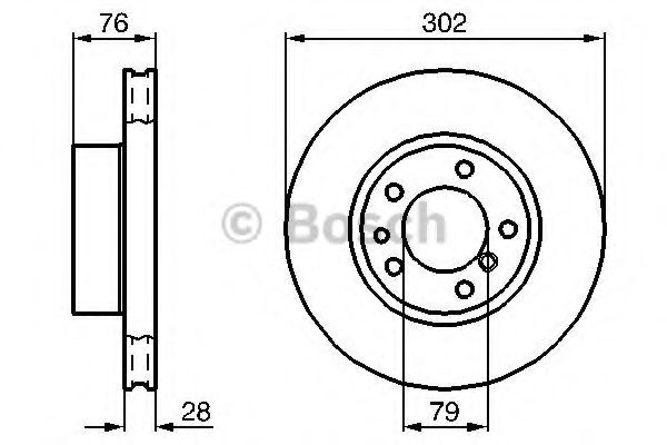 BOSCH 0 986 478 317 Тормозной диск передний мост для BMW 7 (Бмв 7) BOSCH 0 986 478 317 Тормозной диск передний мост для BMW 7 (Бмв 7)