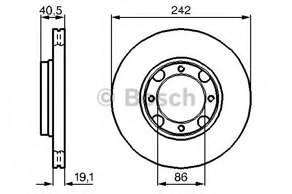 BOSCH 0 986 478 674 Тормозной диск для HYUNDAI EXCEL (Хендай Эxcэл) BOSCH 0 986 478 674 Тормозной диск для HYUNDAI EXCEL (Хендай Эxcэл)