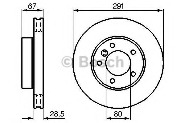 BOSCH 0 986 478 691 Тормозной диск передний мост для JAGUAR VANDEN PLAS (Ягуар Vандэн плас) BOSCH 0 986 478 691 Тормозной диск передний мост для JAGUAR VANDEN PLAS (Ягуар Vандэн плас)