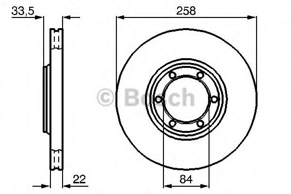 BOSCH 0 986 478 706 Тормозной диск передний мост для MITSUBISHI COLT/RODEO (Митсубиши/митсубиси Cолт/родэо) BOSCH 0 986 478 706 Тормозной диск передний мост для MITSUBISHI COLT/RODEO (Митсубиши/митсубиси Cолт/родэо)