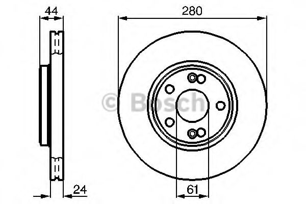 BOSCH 0 986 478 734 Тормозной диск для RENAULT ESPACE III (Рено Эспейс 3) BOSCH 0 986 478 734 Тормозной диск для RENAULT ESPACE III (Рено Эспейс 3)