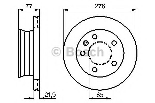 BOSCH 0 986 478 849 Тормозной диск для MERCEDESBENZ (Мерседес бенц) BOSCH 0 986 478 849 Тормозной диск для MERCEDESBENZ (Мерседес бенц)