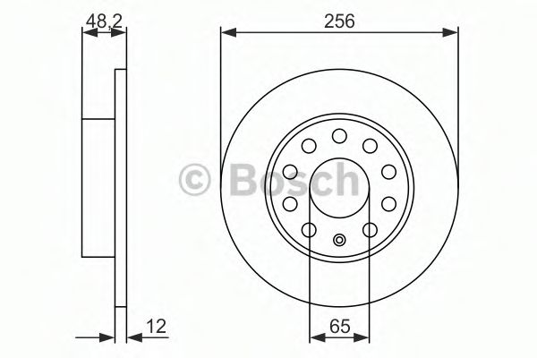 BOSCH 0 986 479 B78 Тормозной диск задний мост для SEAT ALTEA (Сеат Алтэа) BOSCH 0 986 479 B78 Тормозной диск задний мост для SEAT ALTEA (Сеат Алтэа)