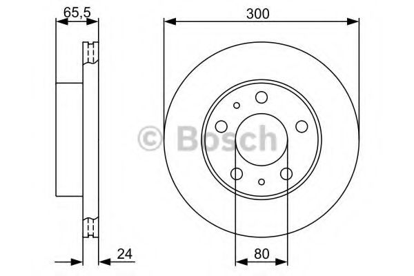 BOSCH 0 986 479 314 Тормозной диск передний мост для FIAT (Фиат) BOSCH 0 986 479 314 Тормозной диск передний мост для FIAT (Фиат)