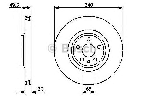 BOSCH 0 986 479 464 Тормозной диск для AUDI TT (Ауди Тт) BOSCH 0 986 479 464 Тормозной диск для AUDI TT (Ауди Тт)