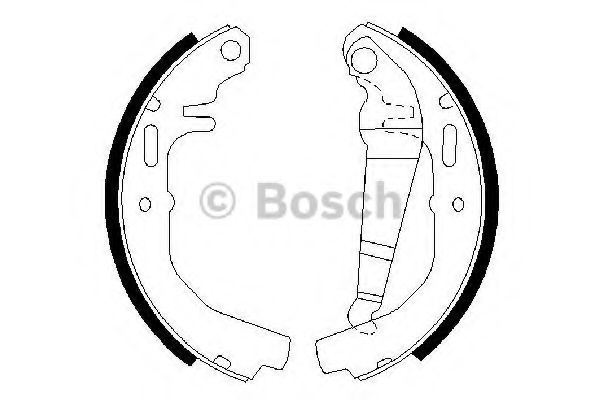 BOSCH 0 986 487 071 Тормозные колодоки задний мост для OPEL MANTA B CC (Опель Манта б cc) BOSCH 0 986 487 071 Тормозные колодоки задний мост для OPEL MANTA B CC (Опель Манта б cc)