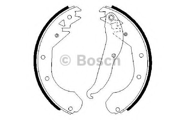 BOSCH 0 986 487 201 Тормозные колодоки универсал для OPEL ASCONA B (Опель Асcона б) BOSCH 0 986 487 201 Тормозные колодоки универсал для OPEL ASCONA B (Опель Асcона б)