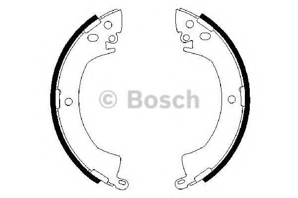 BOSCH 0 986 487 207 Тормозные колодоки задний мост для MITSUBISHI PAJERO/SHOGUN (Митсубиши/митсубиси Пажэро/шогун) BOSCH 0 986 487 207 Тормозные колодоки задний мост для MITSUBISHI PAJERO/SHOGUN (Митсубиши/митсубиси Пажэро/шогун)