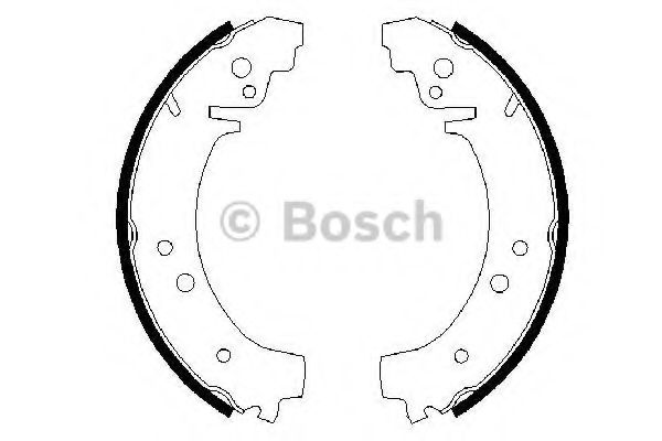 BOSCH 0 986 487 217 Тормозные колодоки задний мост для LADA 1922 MARSZ (Лада 1922 марсз) BOSCH 0 986 487 217 Тормозные колодоки задний мост для LADA 1922 MARSZ (Лада 1922 марсз)