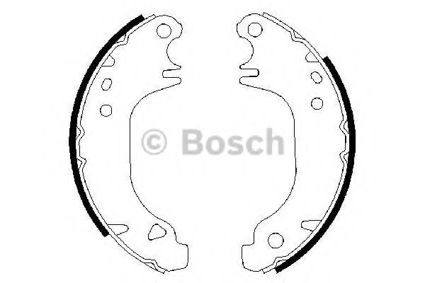 BOSCH 0 986 487 274 Тормозные колодоки для CITROËN CHANSON (CитроËн Чансон) BOSCH 0 986 487 274 Тормозные колодоки для CITROËN CHANSON (CитроËн Чансон)