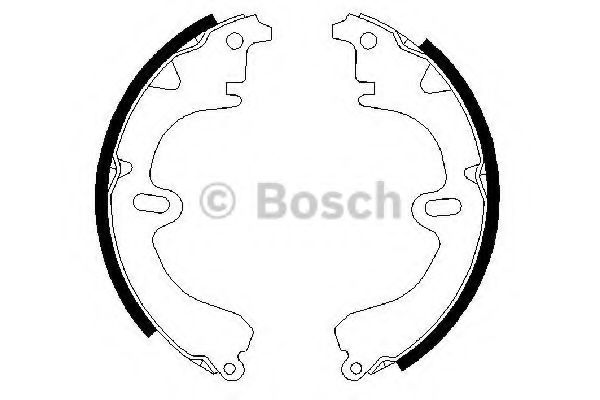 BOSCH 0 986 487 277 Тормозные колодоки для TOYOTA COROLLA FX (Тойота/тоета Cоролла инфинити фх) BOSCH 0 986 487 277 Тормозные колодоки для TOYOTA COROLLA FX (Тойота/тоета Cоролла инфинити фх)