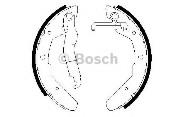 BOSCH 0 986 487 279 Тормозные колодоки для VOLKSWAGEN VANAGON III (Фольксваген Vанагон 3) BOSCH 0 986 487 279 Тормозные колодоки для VOLKSWAGEN VANAGON III (Фольксваген Vанагон 3)