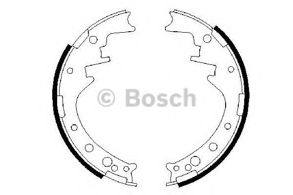 BOSCH 0 986 487 292 Тормозные колодоки для TOYOTA HILUX II (Тойота/тоета Хилуx 2) BOSCH 0 986 487 292 Тормозные колодоки для TOYOTA HILUX II (Тойота/тоета Хилуx 2)