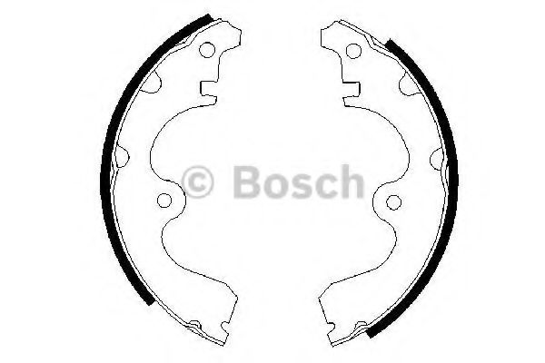 BOSCH 0 986 487 298 Тормозные колодоки для TOYOTA PASEO (Тойота/тоета Пасэо) BOSCH 0 986 487 298 Тормозные колодоки для TOYOTA PASEO (Тойота/тоета Пасэо)
