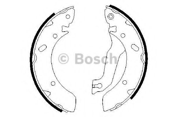 BOSCH 0 986 487 387 Тормозные колодоки задний мост для HYUNDAI AVANTE II (Хендай Аvантэ 2) BOSCH 0 986 487 387 Тормозные колодоки задний мост для HYUNDAI AVANTE II (Хендай Аvантэ 2)