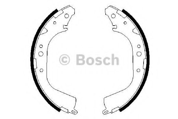 BOSCH 0 986 487 414 Тормозные колодоки для TOYOTA HILUX II (Тойота/тоета Хилуx 2) BOSCH 0 986 487 414 Тормозные колодоки для TOYOTA HILUX II (Тойота/тоета Хилуx 2)