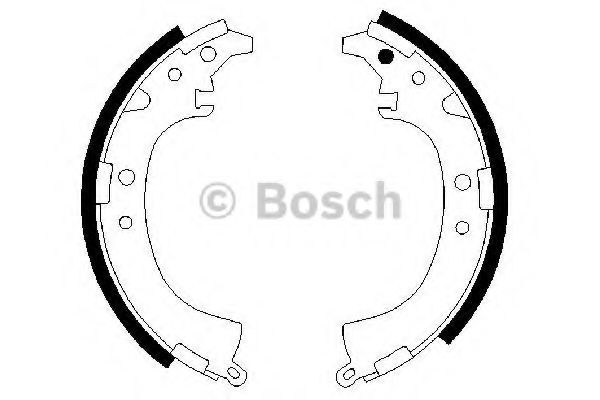 BOSCH 0 986 487 424 Тормозные колодоки для TOYOTA RAV 4 I (Тойота/тоета Рав 4 1) BOSCH 0 986 487 424 Тормозные колодоки для TOYOTA RAV 4 I (Тойота/тоета Рав 4 1)