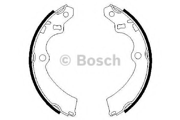BOSCH 0 986 487 427 Тормозные колодоки задний мост для DAIHATSU CHARADE I (Дайхатсу Чарадэ и) BOSCH 0 986 487 427 Тормозные колодоки задний мост для DAIHATSU CHARADE I (Дайхатсу Чарадэ и)