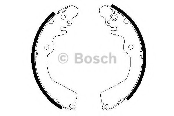 BOSCH 0 986 487 451 Тормозные колодоки для MITSUBISHI GALANT IV (Митсубиши/митсубиси Галант иv) BOSCH 0 986 487 451 Тормозные колодоки для MITSUBISHI GALANT IV (Митсубиши/митсубиси Галант иv)
