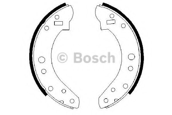 BOSCH 0 986 487 466 Тормозные колодоки задний мост для ROVER 2000-3500 (Ровер 2000-3500) BOSCH 0 986 487 466 Тормозные колодоки задний мост для ROVER 2000-3500 (Ровер 2000-3500)