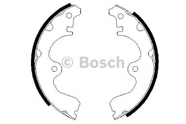 BOSCH 0 986 487 474 Тормозные колодоки задний мост для TOYOTA PASEO (Тойота/тоета Пасэо) BOSCH 0 986 487 474 Тормозные колодоки задний мост для TOYOTA PASEO (Тойота/тоета Пасэо)